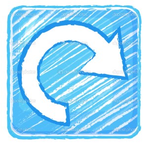A repeat button icon drawing